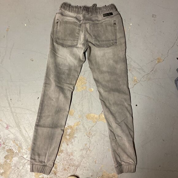 Black & Grey Blended size 28/Small Skinny Leg Joggers - Picture 2 of 4